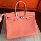 Knockoff Top Hermes Crevette Clemence Birkin 35cm Handmade Bag HT00283