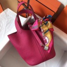 Knockoff Top Hermes Peach Picotin Lock PM 18cm Handmade Bag HT00681