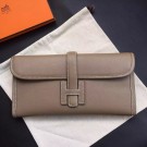 New Hermes Etoupe Epsom Jige Elan 29 Clutch HT00689