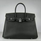 Replica Hermes Birkin 30cm 35cm Bag In Black Togo Leather HT00175