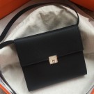 Replica Hermes Black Clic 16 Wallet With Strap HT00474