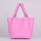 Top Hermes Picotin Lock Bag In Pink Leather HT00178