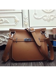 Best Quality Hermes Brown Large Jypsiere 34cm Bag HT00701