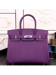 Best Replica Hermes Birkin 30cm 35cm Bag In Purple Epsom Leather HT01034