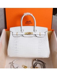 Best Replica Hermes Birkin 30cm Niloticus Crocodile Himalaya HT00168