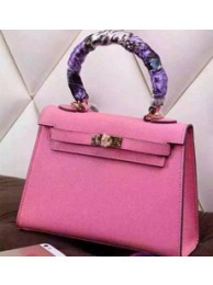 Fake 1:1 Hermes Multicolor Blocks Kelly 28cm Ruby Bag HT00563