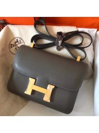 Fake Hermes Epsom Constance 24cm Ardoise Handmade Bag HT00648