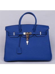 Fake Hermes Vert Clemence Birkin 35cm Handmade Bag HT00017