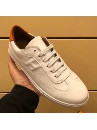 First-class Quality Hermes Quicker Sneaker In White Leather HT00916