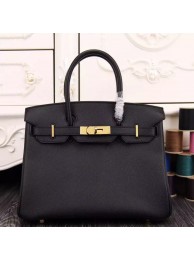 Hermes Birkin 30cm 35cm Bag In Black Epsom Leather HT00816