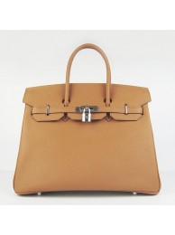Hermes Birkin 30cm 35cm Bag In Brown Togo Leather HT00847