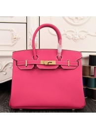 Hermes Birkin 30cm 35cm Bag In Rose Red Epsom Leather HT00157