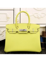 Hermes Birkin 30cm 35cm Bag In Yellow Epsom Leather HT00418