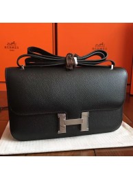 Hermes Black Epsom Constance Elan 25cm Bag HT00171