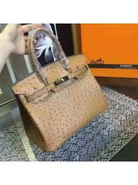 Hermes Brown Sac A Depeches 30cm 35cm Handbag HT00889