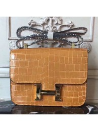 Hermes Camarel Constance MM 24cm Crocodile Bag HT00334