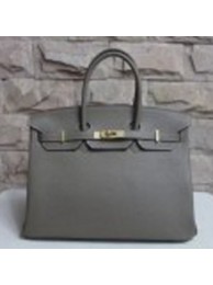 Hermes Grey Haut a Courroies HAC Birkin 40cm Bag HT01286