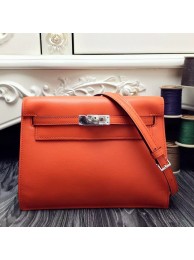Hermes Kelly Danse Bag In Orange Swift Leather HT00448