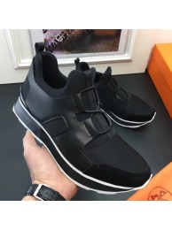 Hermes Men Black Player Sneakers HT00836