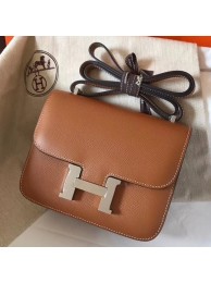 Hermes Mini Constance 18cm Gold Epsom Bag HT00572