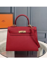 Hermes Multicolor Blocks Kelly 28cm Piment Bag HT01306