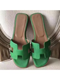 Hermes Oran Sandals In Bamboo Epsom Leather HT00982