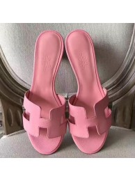 Hermes Pink Epsom Oasis Sandals HT00686