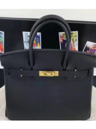 Hermes So Black Box Birkin 30cm Handmade Bag HT00770