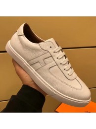 Hot Imitation Hermes Olympic Sneakers In Black Leather HT00461