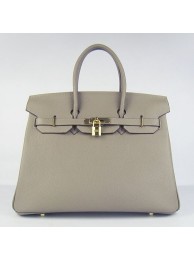 Hot Replica Hermes Birkin 30cm 35cm Bag In Grey Togo Leather HT01136