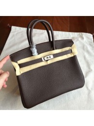 Imitation Hermes Cafe Clemence Birkin 25cm Handmade Bag HT00532