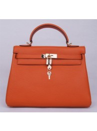 Knockoff AAAAA Hermes Brown Box Kelly Retourne 28cm Handmade Bag HT00132