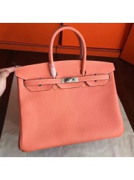 Knockoff Top Hermes Crevette Clemence Birkin 35cm Handmade Bag HT00283