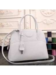 Replica Cheap Hermes Bolide Tote Bag In White Leather HT00539