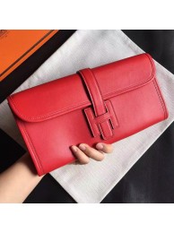 Replica Fashion Hermes Red Swift Jige Elan 29 Clutch HT01154