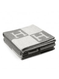 Replica Hermes Grey Avalon Blanket HT00885
