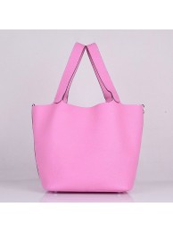 Top Hermes Picotin Lock Bag In Pink Leather HT00178